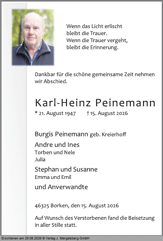 Traueranzeige