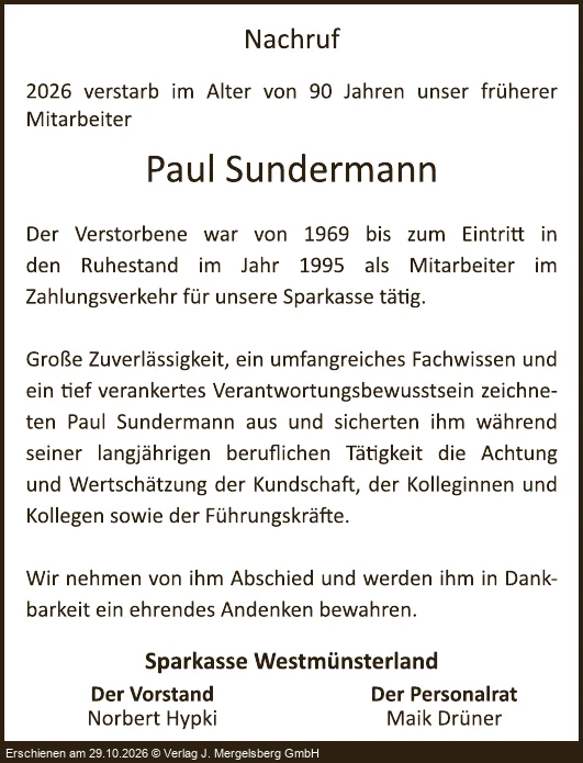 Traueranzeige