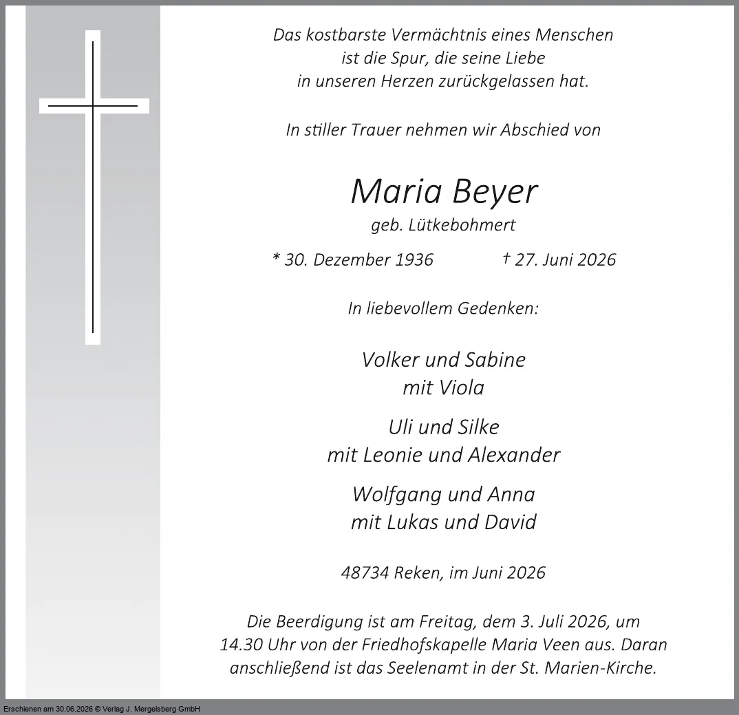 Traueranzeige
