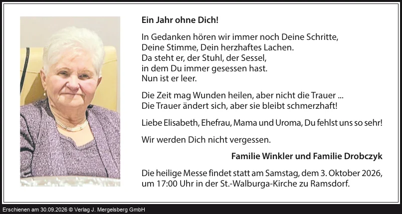 Traueranzeige