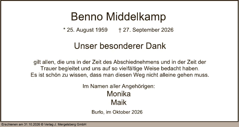 Traueranzeige